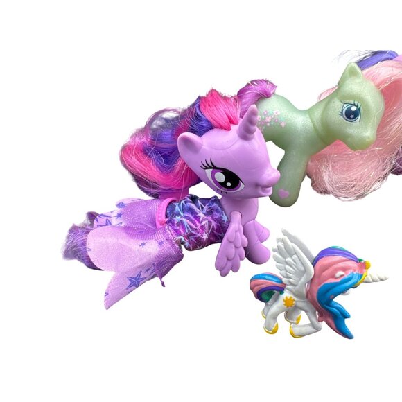 11 My Little Pony Toy Lot Featuring Characters Twilight Sparkle & Rainbow Dash - Picture 3 of 6
